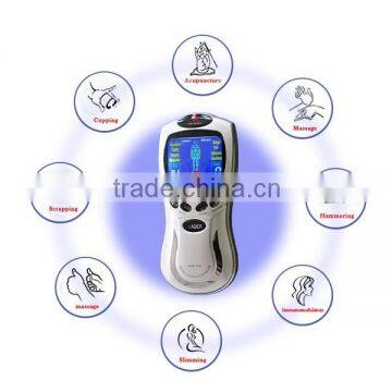 Factory Hotesale Acupuncture Digital Therapy Massagers Machine With 4 Pads photo-3