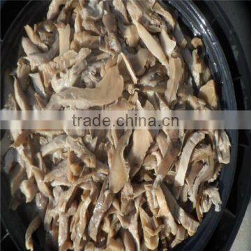 strip oyster mushroom in brine sliced oyster mushrooms salted brined oyster mushroom