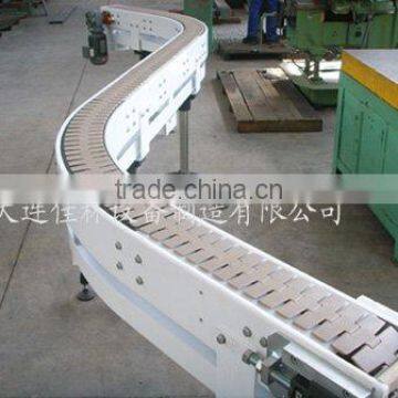 Chain type plate conveyor for material handling