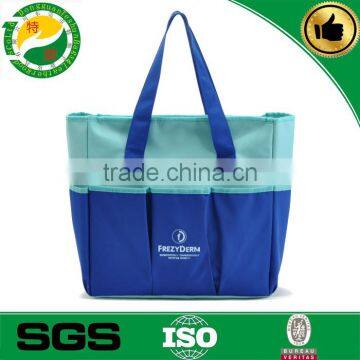 600D polyester tote shopping bag