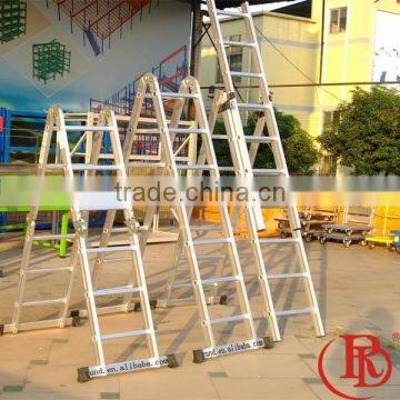 RD Decorative Telescopic Metal Aluminum Loft Ladder photo-4