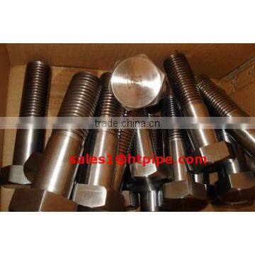 Zeron100 EN1.4501 stainless steel hex bolt. ASTM F55 UNS S32760