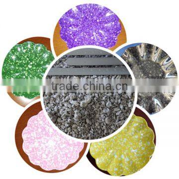 colorized melamine molding compound with granular