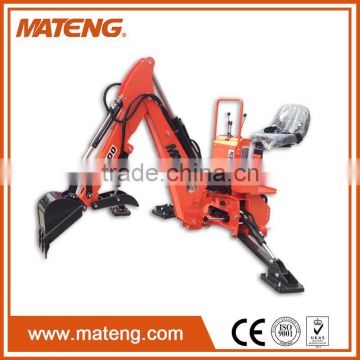 Hot selling mini 4x4 compact tractor with loader and backhoe for wholesales