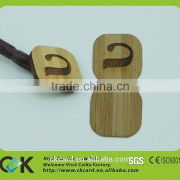 Top Quality ! Lasering Irregular Bamboo Wood Business Card From Gold Supplier photo-2