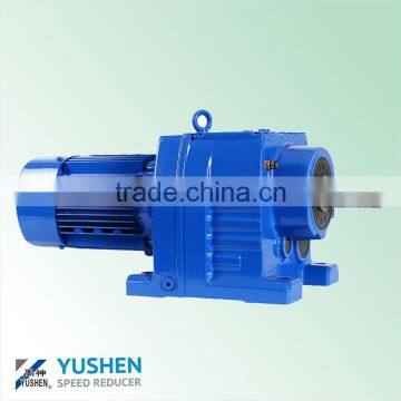 1.1kw R27 Ratio 32.40 B14 flange gear motor gearbox reducer gear reducer