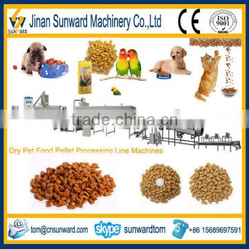 Double Screws Pet Food Produce Extruder