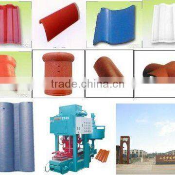 Ghana good quality colour tile making machine,SMY8-150 Type color tile forming machine