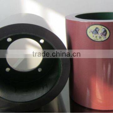 8" PU iron cast drum pink rice dehusking robber roller