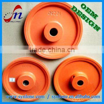 Spray Painted Casting Cart Drive Wheel photo-5