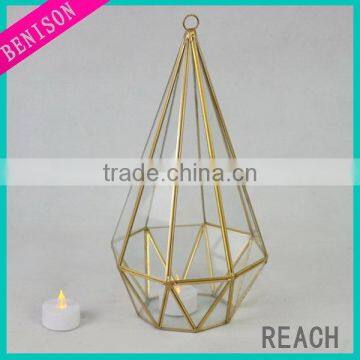 2017 High Qulity Decorative Professional Copper Lantern Candle