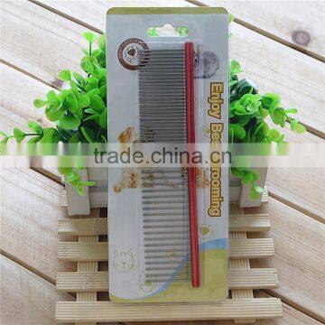 New packing long pet comb in pocket