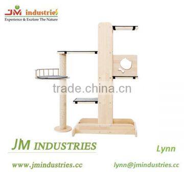 Luxury Delux Wooden Cat Tree Tower for Sale photo-6