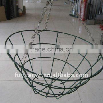 powder coated hanging basket