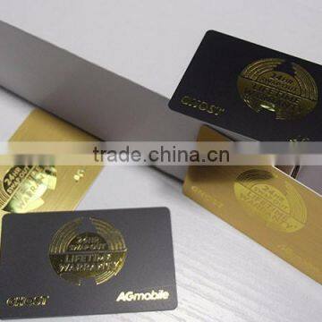 Printed RFID card for RFQ