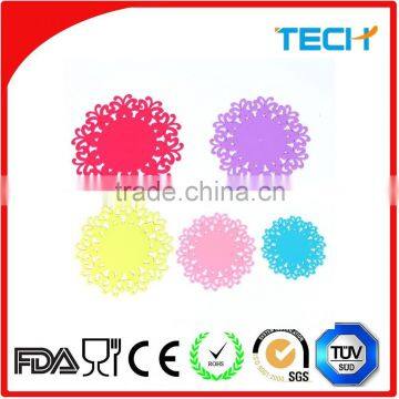 Silicon Tray Mat Cloud Shape Table Dinner Removable Plate Mats photo-3