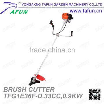 P hand type brush cutter with 32.6cc displacement