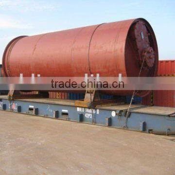 2012 high capacity good sale batch style tyre pyrolysis fuel oil