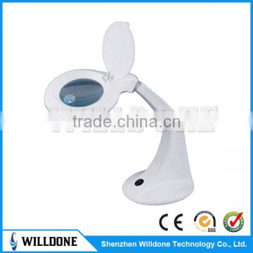 Factory desktop lamp with magnifier T4 circular lamp