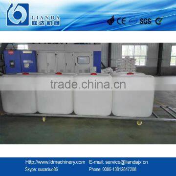 Barrels blow moulding machine