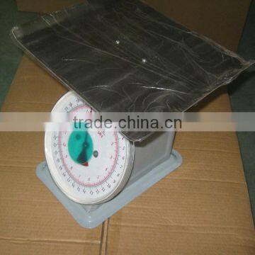 3kg Manual kitchen food scale with flat tray