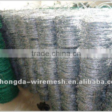 pvc coated barbed wire