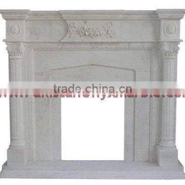 LUXURY DESIGN MARBLE CARVED FIRE PLACES photo-4