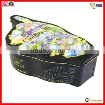 Metal Unique Candy House Shaped Tin Box photo-5