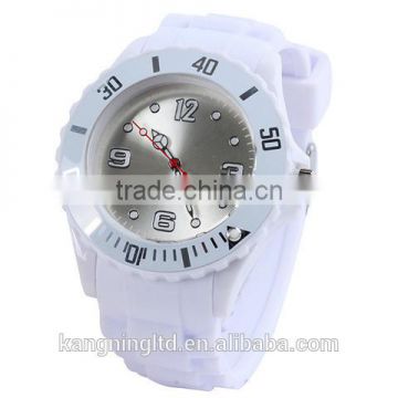 Fashionable waterproof Silicone Wrist Watch,colorful silicoen wrist watch,custom designed dial colorful watch wrist watch silico