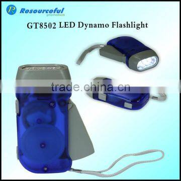 Energy saving flashlight /Led Dynamo Flashlight/Hand crank flashlight
