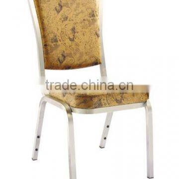 Wholesale modern chrome steel fabric dining chair FD-822