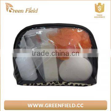 Fashion Clear PVC Travel Cosmetic Makeup Bag With Zipper photo-2