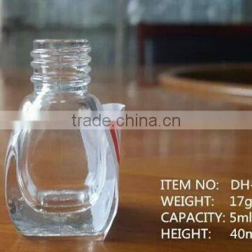 Mongolian yurt shaped nail polish glass bottle