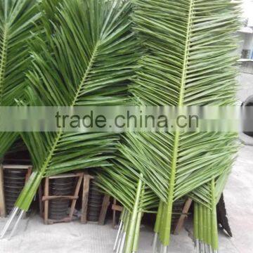 SJ07011102 Wholesale Tree Leave Outdoor/High Initation Plam Tree Leave/decorative Palm Leaves photo-3