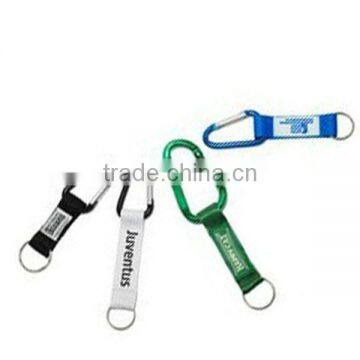 aluminum carabiner endfitting with strap