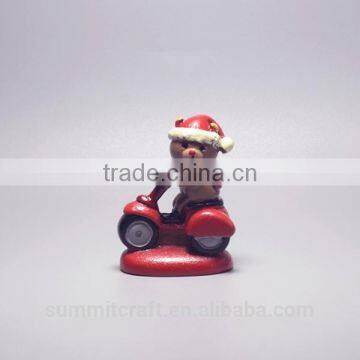 2016 American Christmas Home Crafts Decorations Resin Mini Figurine photo-5