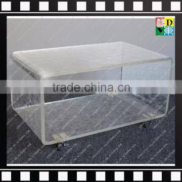 Modern Clear Acrylic Serving Trolley/serving Cart