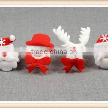 4Pattern Santa Claus Slap Circle Bracelet Christmas Jewelry Xmas Gif Party Decor