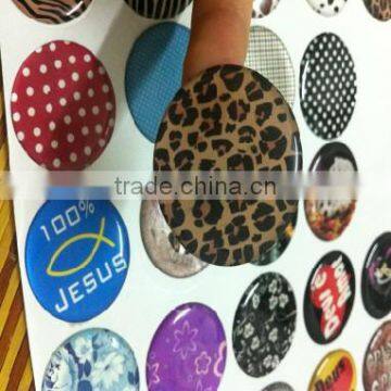 Customized 3D Cartoon Epoxy Sticker photo-3