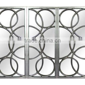 Modern PU Antique Gold Decorative Wall Mirror GY-009P-04 photo-2