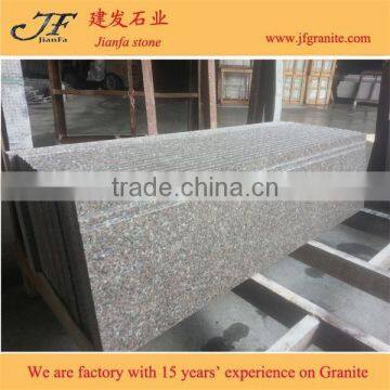 Chinese G617 pink granite staircase