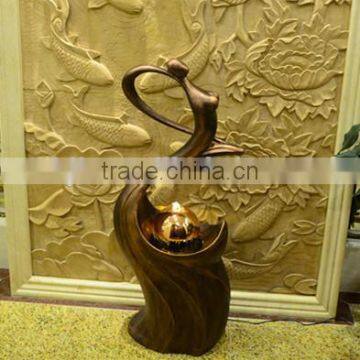 Supplying Resin Crafts Outdoor Water Fountains Courtyard Indoor Water Fountain