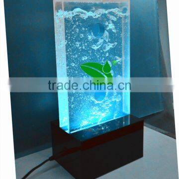 Product Waterproof Display Water Bubble Tank With Led Light photo-2
