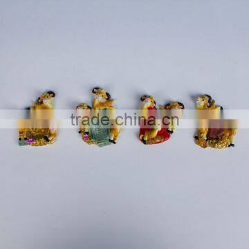 polyresin sheep shape magnet