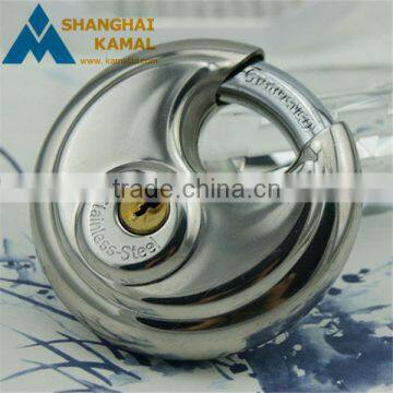 #304 stainless steel disc padlock 70mm