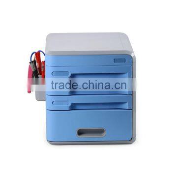 Mini File Cabinet With Code Lock. Paper Organizer photo-4