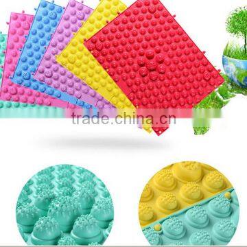 2015 Latest Design TPE Shiatsu Cushion for Foot Fitness Shiatsu Sheet photo-3