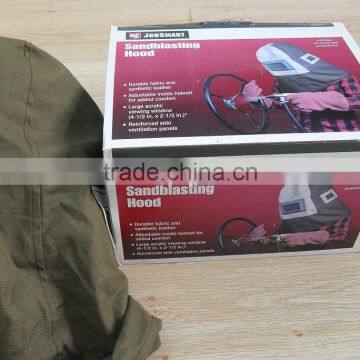 High Quality Sandblasting Helmet Hood With Large Window photo-2