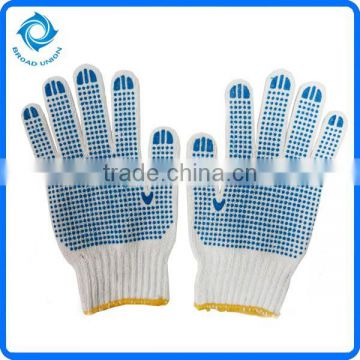 PVC Dotted Safety Working Gloves PVC Dotted Working Gloves