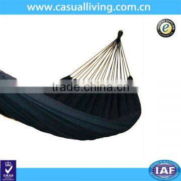 Black Big Size Polycotton Nylon Hammock For Outdoor